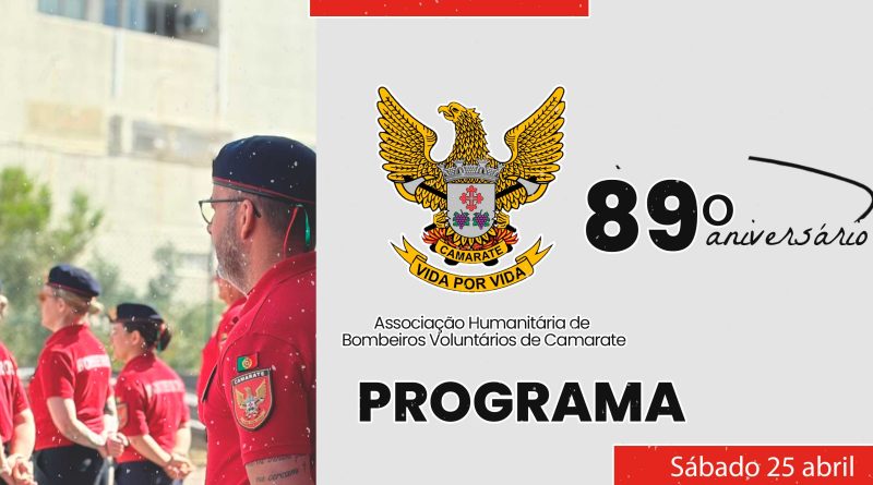 Programa das Cerimónias do 89ºAniversário